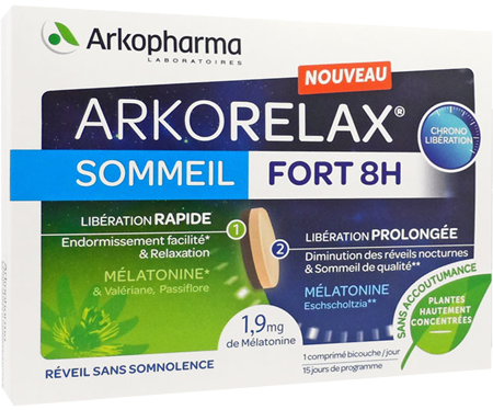 ARKORELAX SOMMEIL FORT 8 HEURES 