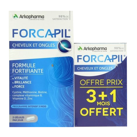 Forcapil cheveux et ongles