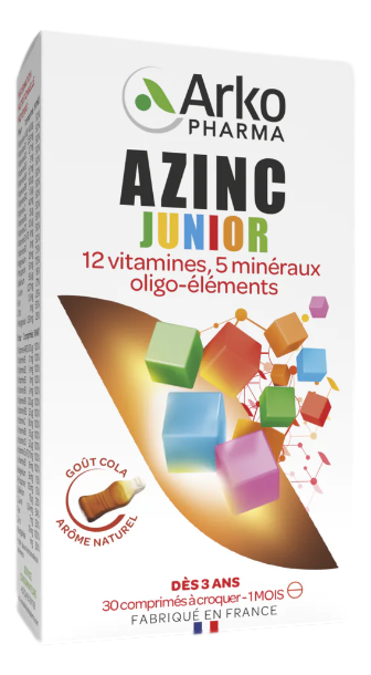 AZINC VITALITE JUNIOR à croquer cola dès 4 ans