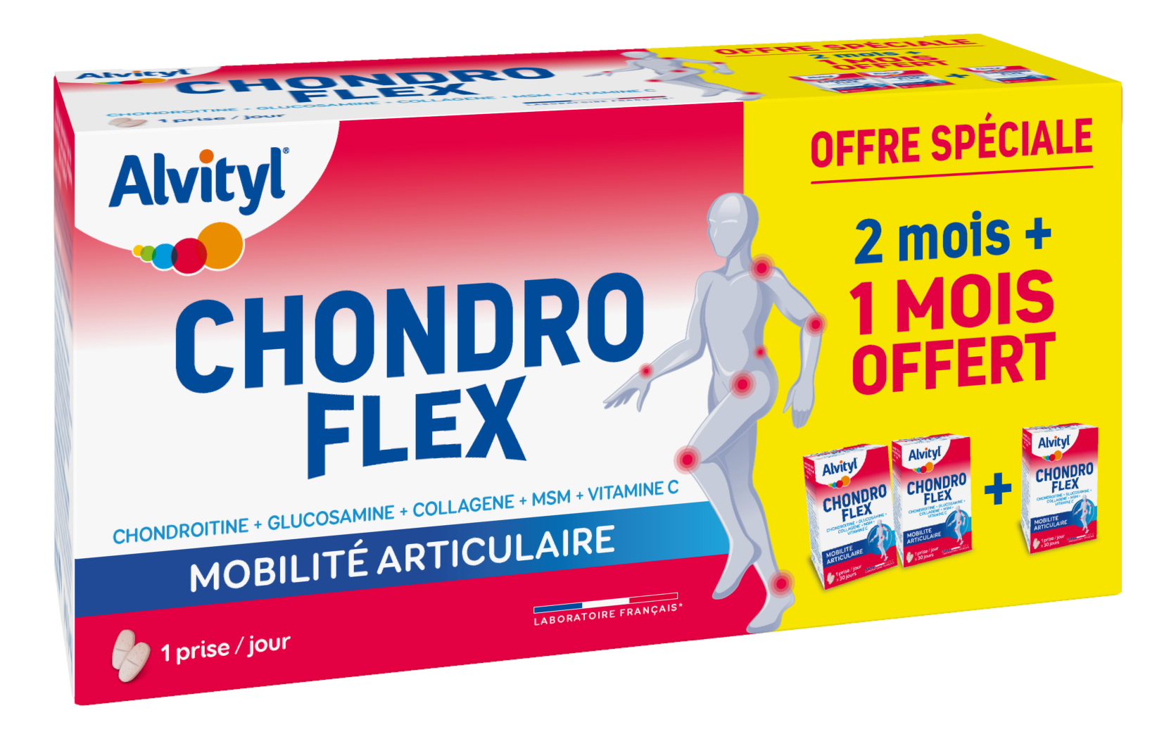 ALVITYL CHONDROFLEX   180 gélules